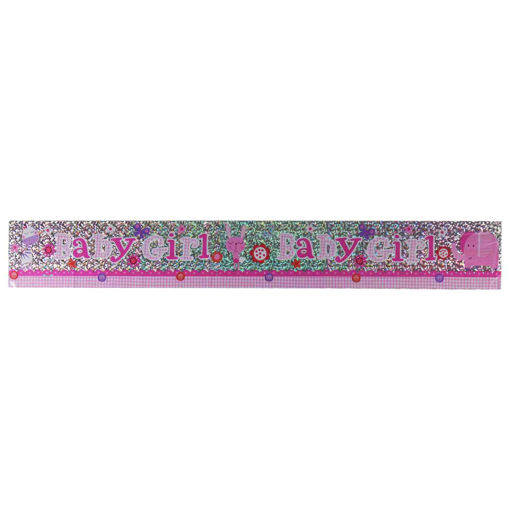 Picture of BABY GIRL BANNER